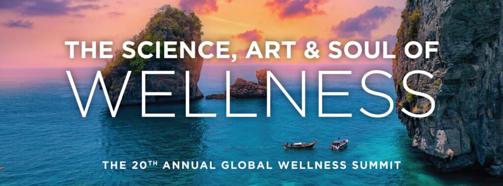 ภาพธีม The Science, Art and Soul of Wellness ของ Global Wellness Summit 2026